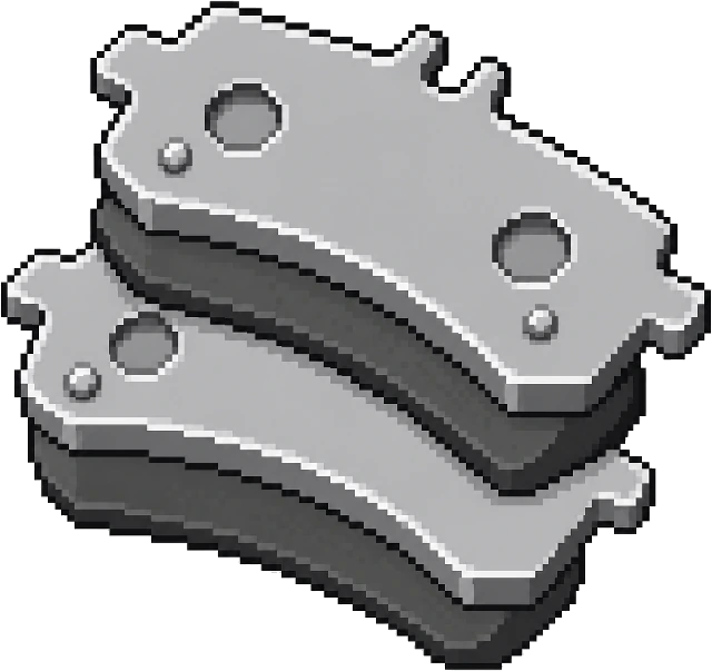NETZSCH DR14 brake pads in NH65, pixel art